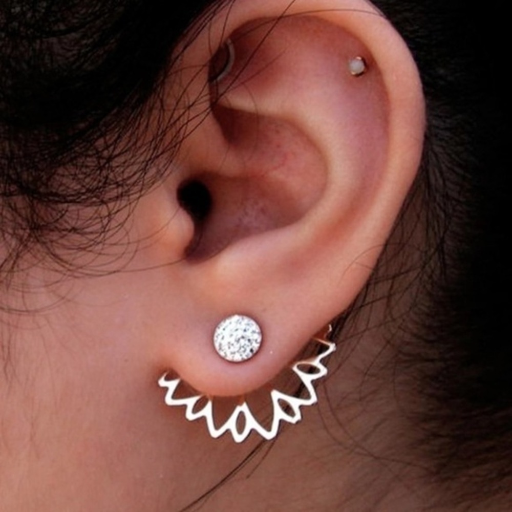 Ear Jackets Earrings